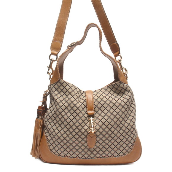 Gucci Handbags - Gucci Diamante Jackie Shoulder Bag Tote